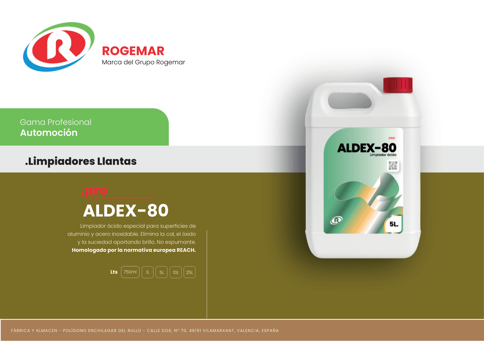 Ficha técnica: ALDEX-80