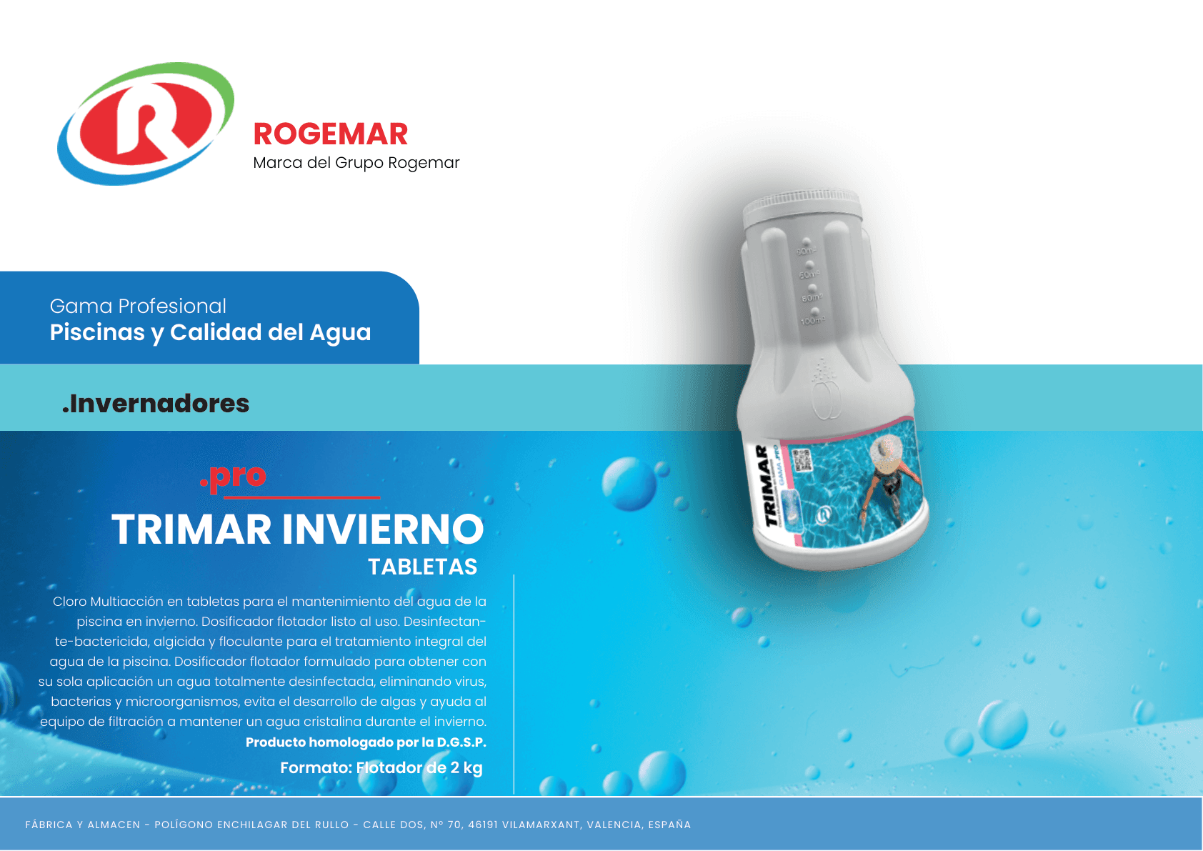 Ficha técnica: TRIMAR INVIERNO TABLETAS