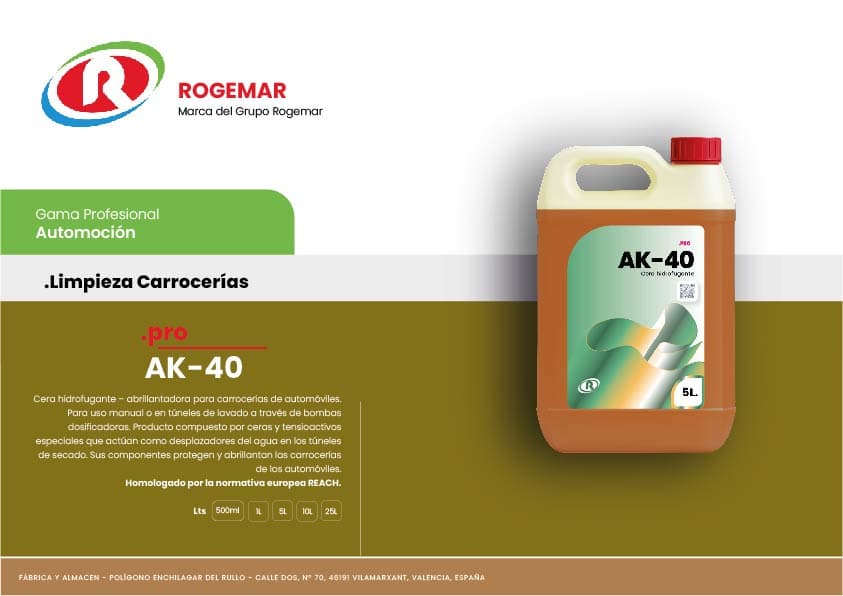 Ficha técnica: AK-40