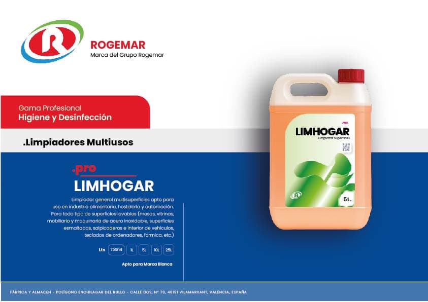 Ficha técnica: LIMHOGAR