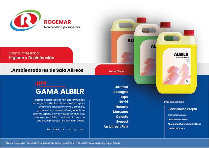 Ficha técnica: GAMA ALBILR