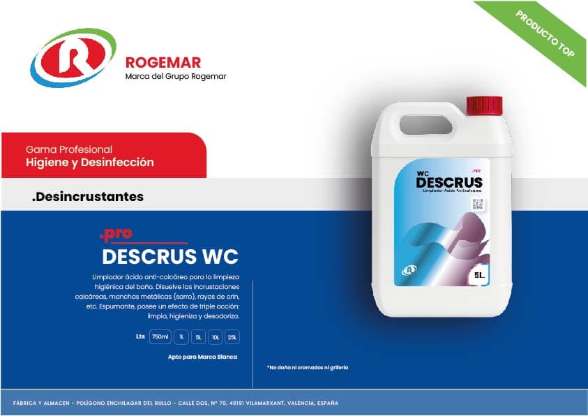 Ficha técnica: DESCRUS WC