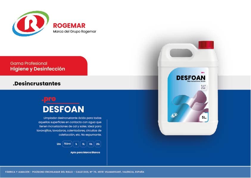 Ficha técnica: DESFOAN