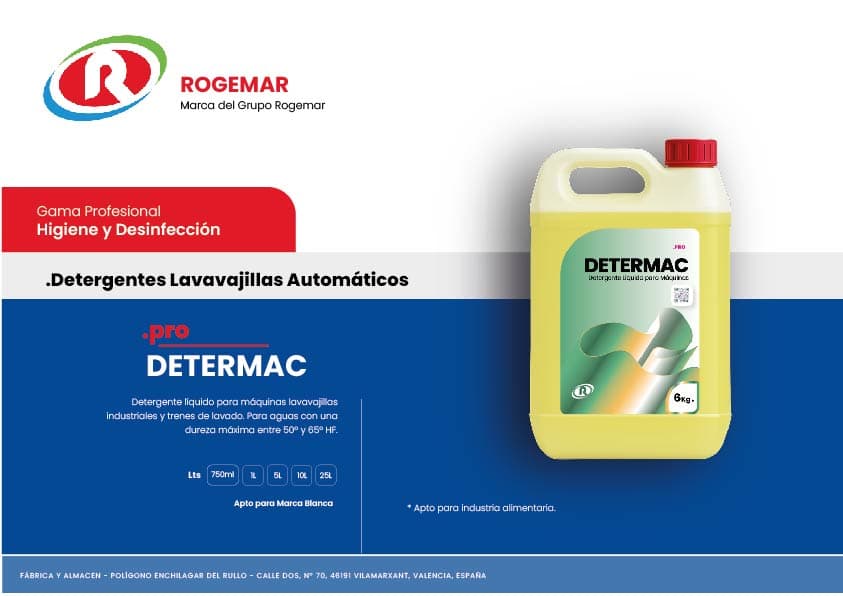 Ficha técnica: DETERMAC