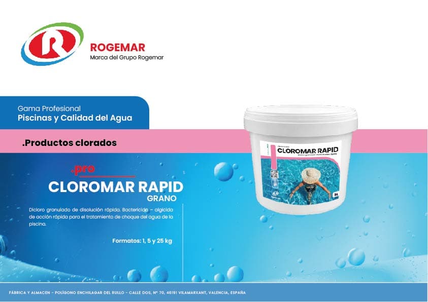 Ficha técnica: CLOROMAR RAPID GRANO