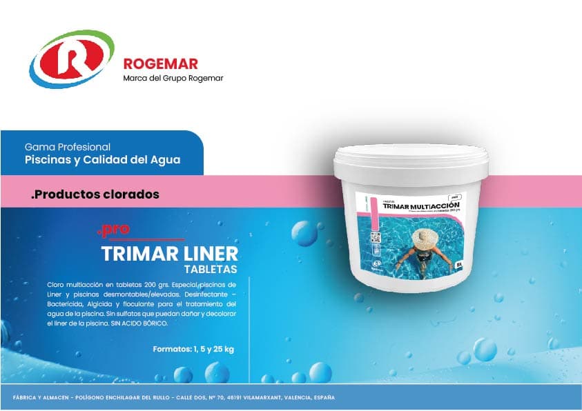 Ficha técnica: TRIMAR LINER TABLETAS