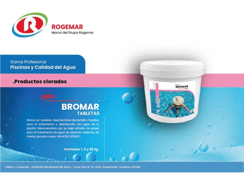 Ficha técnica: BROMAR TABLETAS