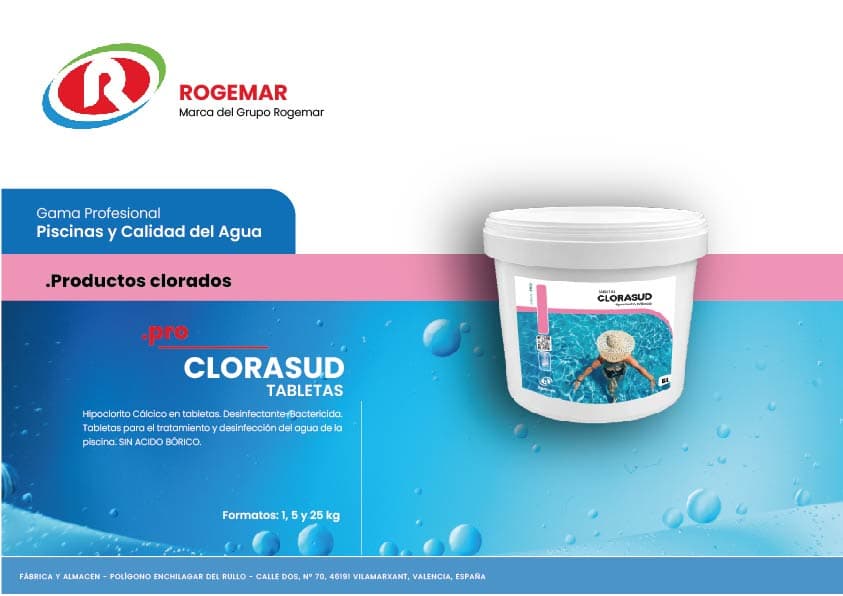 Ficha técnica: CLORASUD TABLETAS