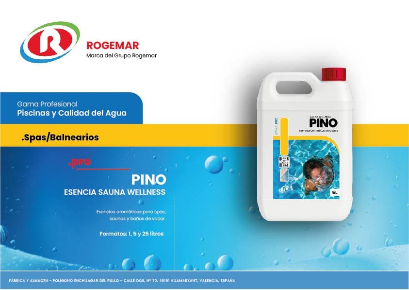 Ficha técnica: PINO ESENCIA SAUNA WELLNESS